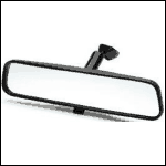 Mazda side and rear view mirrors