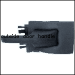 Outside door handle