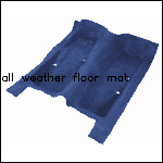 All weather floor mat