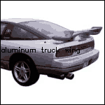 Aluminum truck wing